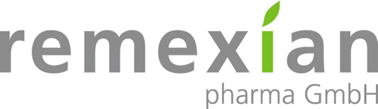 Man sieht das Herstellerlogo von Remexian Pharm GmbH.
